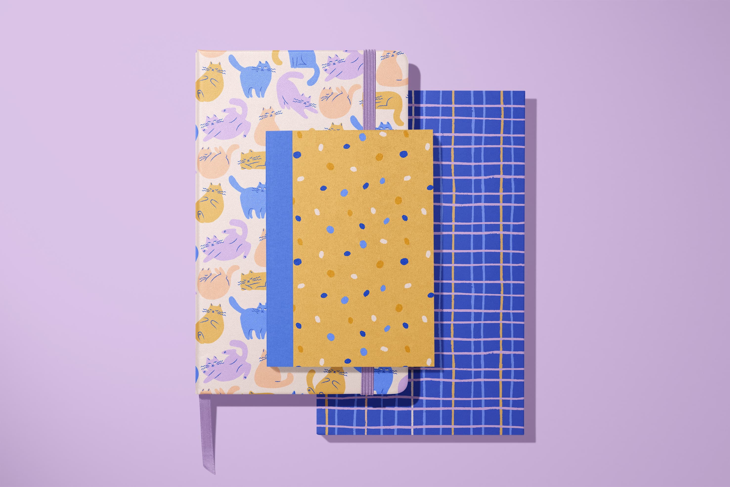 playful cats stationary