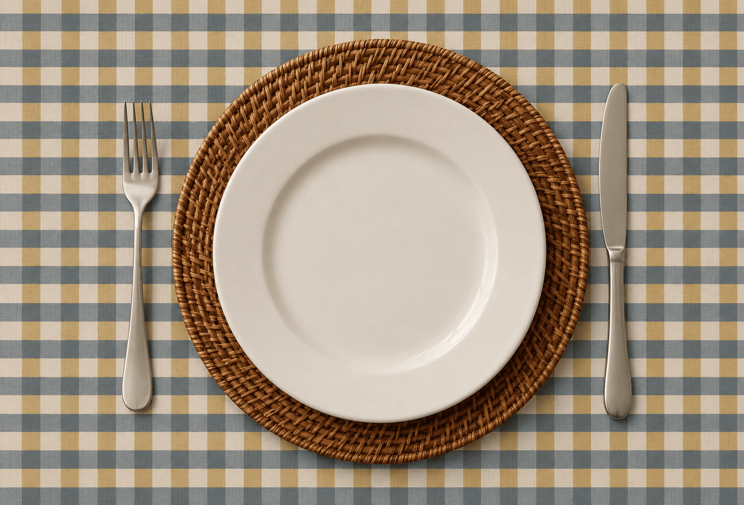 kitchen gingham